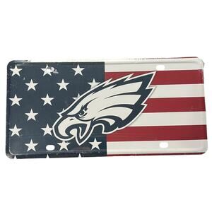 Rico Industries NFL Football‎ Philadelphia Eagles Metal 6x12 Plate Truck Car SUV